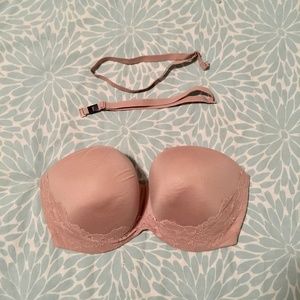 Victoria's Secret strapless bra 38DD